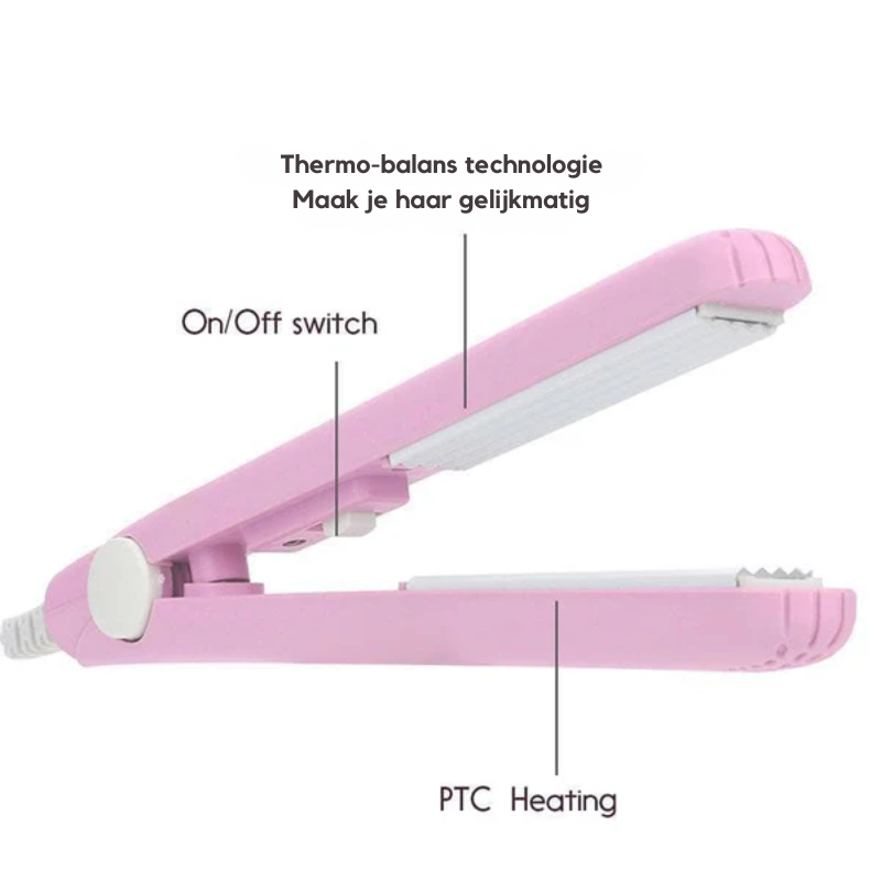 Mini Curling Iron l Curls your hair beautifully in just 5 minutes!